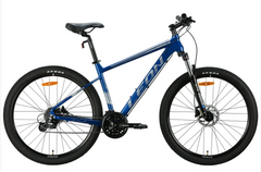 Велосипед алюміній 27.5" Leon XC 80 AM Hydraulic lock out HDD рама-18" синiй з сірим 2024