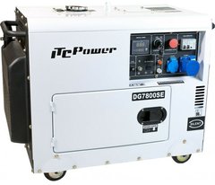 Генератор дизельный ITC Power DG7800SE 6000/6500 W – ES