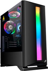 Корпус 1Stplayer Rainbow R6-R1 Color LED Black, Без БЖ