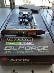 Видеокарта Afox 2Gb DDR5 64Bit AF1030-2048D5L4-V3 DVI HDMI LP