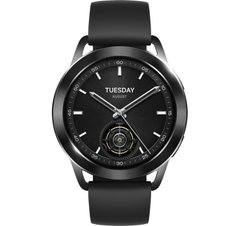Годинник Xiaomi Watch S3 Black (BHR7874GL) чорний