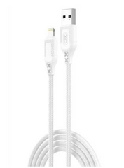 USB Кабель EVOC GLITTER SERIES Lightning Quick Cable білий
