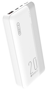 Портативное зарядное устройство BYZ W23 - 20000 mAh TYPE-C PD (White)
