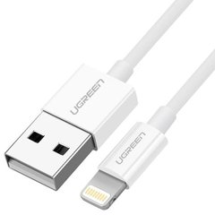 Кабель Ugreen US155 USB - Lightning Cable 2м (White)