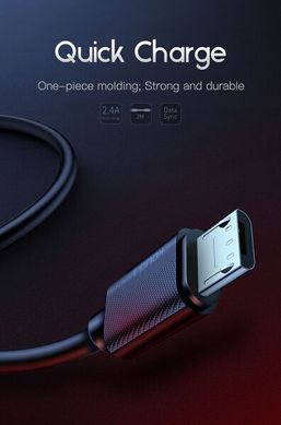 Кабель T-Phox Nets T-M801 Micro USB - 2m Black