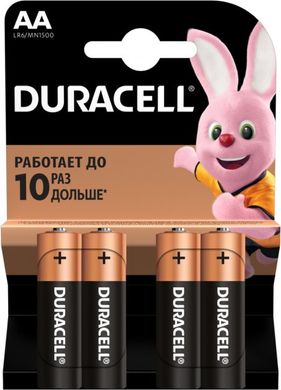 Батарейка Duracell LR06 MN1500 1x(4+1) шт.