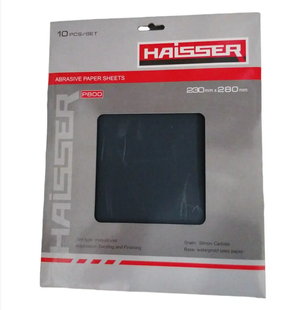 Шлифовальный лист 230мм x 280мм, зерно 360, 10шт в уп. (5811708) Haisser