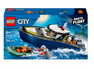 Конструктор LEGO City Преследование на полицейском катере