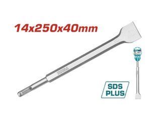 TOTAL TAC15121412 зубило плоское расширенное SDS plus 14x250мм