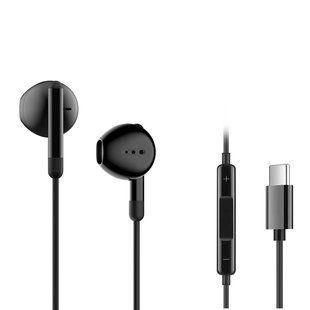 Наушники ERGO VM-730 Type-C Earphones Черный