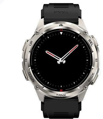 Смарт часы KOSPET Tank T3 Ultra 2 Silver (T3 ULTRA 2 SILVER)