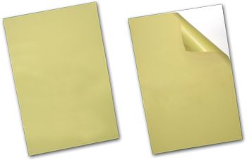Бумага самоклеющаяся PVC 0.3 мм (26x26 см) White