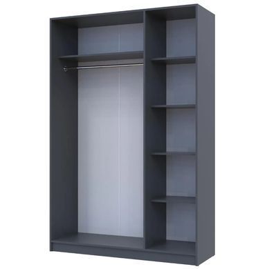 Шафа для одягу Doros Промо Антрацит (DRS-012157)