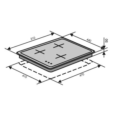 Варочная поверхность Ventolux HG430-G3G CS (IVORY)