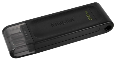 Flash Drive Kingston DT70 32GB, Type-C, USB 3.2