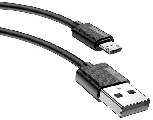 Кабель T-Phox Nets T-M801 Micro USB - 2m (Чорний)