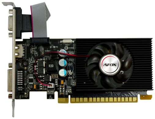 Видеокарта Afox 1Gb DDR3 128Bit AF730-1024D3L7-V1 Single Fan PCI-E