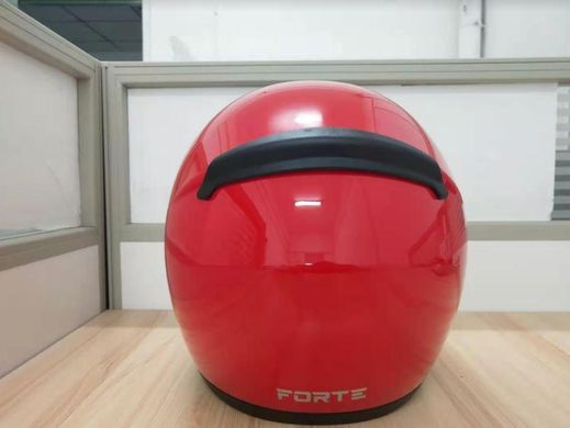 Мотошлем красный, модель Forte 902, размер L