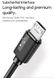 Кабель T-Phox Nets T-M801 Micro USB - 2m (Чорний) фото 12