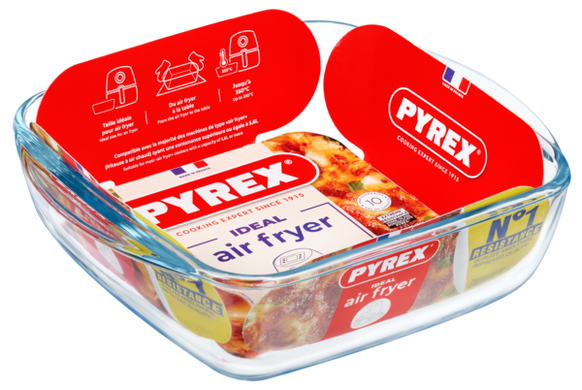 Форма для запікання Pyrex AirFryer, 20x17x6 см (1.0 л)