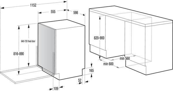 Посудомоечная машина Hisense HV673D64