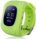 Дитячий годинник з GPS трекером GW300 (Q50) Green фото 1