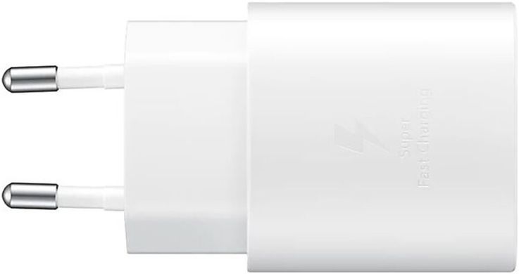 Мережевий зарядний пристрій Samsung EP-TA800NWEGRU 25W Travel Adapter White