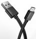 Кабель T-Phox Nets T-M801 Micro USB - 2m (Чорний) фото 3
