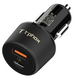 Автомобильное зарядное устройство T-Phox 48W Fast Charge - TYPE-C PD 30W+QC 3.0 18W Black фото 1