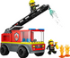 Конструктор LEGO City Пожарная машина с лестницей 82 детали фото 2