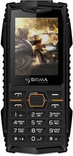 Мобільний телефон Sigma mobile X-Treme AZ68 Black-Orange
