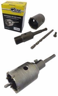 Коронка по бетону Werk WE104065 65мм SDS-plus (54233)