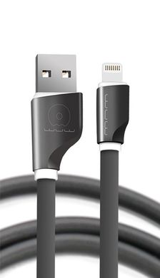 Кабель USB WUW X36 lightning 1m 2.4A Black