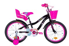 Велосипед 18" Formula ALICIA 2021 (черный с розовым)
