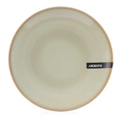Тарелка обеденная Ardesto Lecco, 19,5 см, керамика, серый
