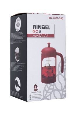 Френч-прес Ringel Masala 0.35л червоний (RG-7321-350)