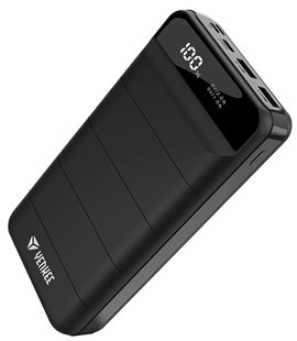 Портативний зарядний пристрій Yenkee YPB 3010-30000 mAh Li-pol+TYPE-C (Black)