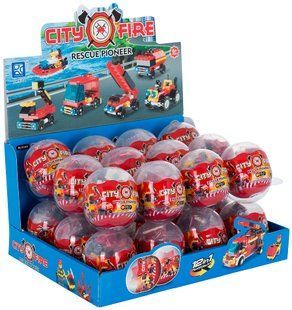Конструктор Mindbox CITY FIRE в яйце