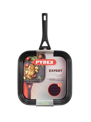 Сковорода Pyrex Expert Touch Grill 28см б / крышки (ET28BHX)