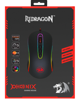 Миша Redragon Phoenix 2 USB Black (75097)
