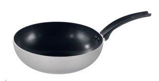 Сковорода Pyrex ARGENTO Wok 28 см б/кришки срібляст.колір