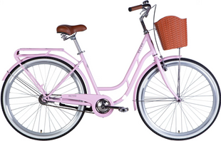 Велосипед 28" Dorozhnik RETRO Velosteel (2025) світло-рожевий