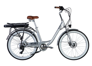 Електровелосипед 26" AL Dorozhnik eRUBY DD FR рама-17" 36B 17.5А*г 500Вт світло-сірий YS 2425 2025