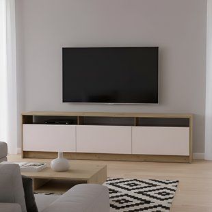 Тумба ТВ Doros U3 Дуб Артизан/Кашемир ДСП 180х33х43 (DRS-011901)