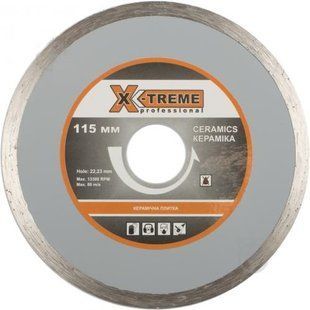 Круг алмазный Ceramics 1A1R 125 * 5 * 22.225 X-Treme XT110122