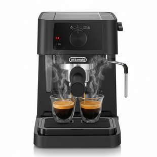 Кофеварка рожковая Delonghi EC235.BK