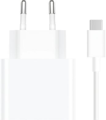 Сетевое зарядное устройство Xiaomi 33W Travel Charger Combo + кабель USB-C (BHR9956EU)