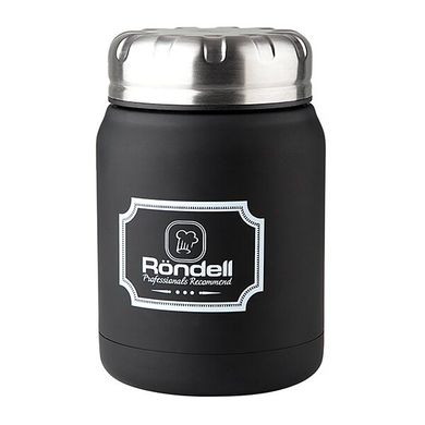 Термос для їжі Rondell RDS-942 Picnic Black 0.5 л (RDS-942)