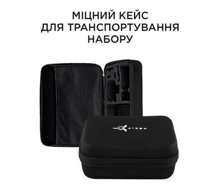 Набір для блогера AIRON 12 в 1: екшн-камера ProCam 7 Black з аксесуарами