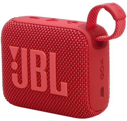 Портативная акустика JBL Go 4 Red (JBLGO4RED)